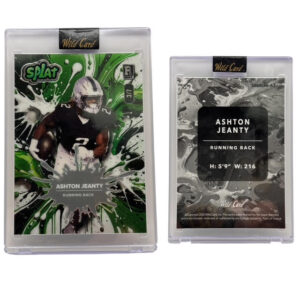 2025 Wild Card Splat Green - Ashton Jeanty (3/7)