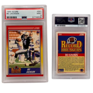 1990 Score Bo Jackson - PSA Mint 9