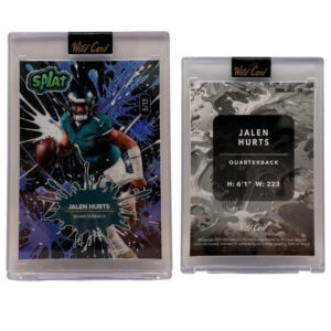 2025 Wild Card Splat Blue - Jalen Hurts (5/12)