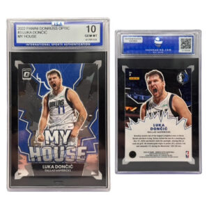2022 Donruss Optic My House Luka Doncic - ISA Gem 10
