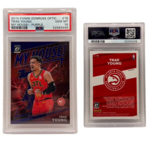 2019 Donruss Optic My House Purple Trae Young - PSA Gem 10