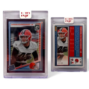 2025 Donrus Optic Preview Rated Rookie Purple Prizm - Carson Schwesinger (42/50)