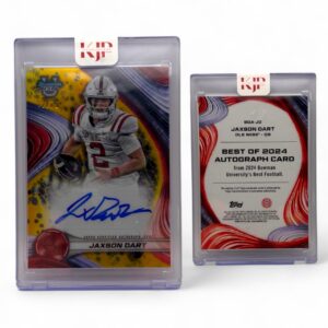 2024 Bowman U Yellow Auto - Jaxson Dart (12/75)