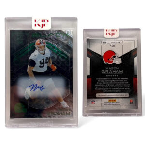 2025 Black Football Auto RC - Mason Graham (10/15)