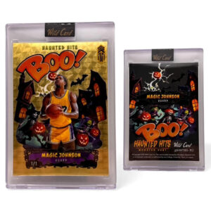 2025 Wild Card Haunted Hit Gold Vinyl Boo - Magic Johnson (True 1/1)