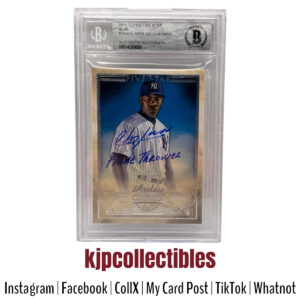 2016 Topps Five Star Aroldis Chapman Auto BGS Authentic