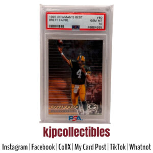 1999 Bowman's Best Brett Favre PSA 10