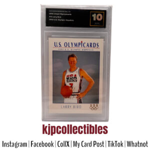 1992 Impel Olympic Larry Bird AG 10