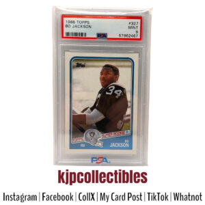 1988 Topps Bo Jackson PSA 9