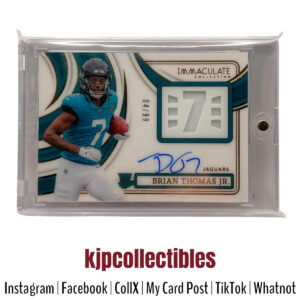 2024 Immaculate Brian Thomas Jr RPA 4/99