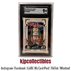 2013 Topps Gypsy Queen Catfish Hunter SCG 9