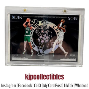 2023-24 Noir Icon Edition Tatum 19/49 / Brown 32/49