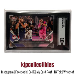 2024 Topps Now Curry/Messi SGC 10