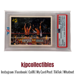 1990 Classic History of Wrestlemania VI PSA 10