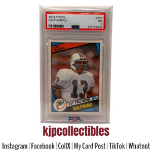 1984 Topps Dan Marino PSA 7