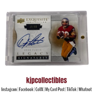2012 Exquisite Legacy Signatures Doug Flutie 49/60