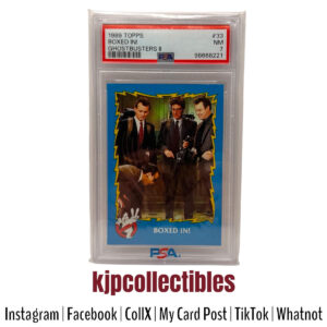 1989 Topps Ghostbusters II PSA 7