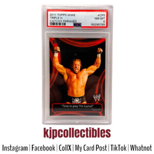 2011 Toops Triple H PSA 8