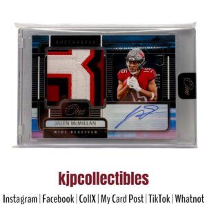 2024 Panini One Jalen McMillan Auto RC