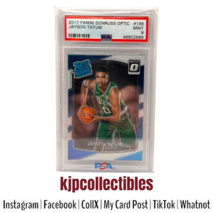 2017 Optic Jayson Tatum PSA 9