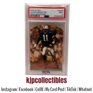2000 Ultra Gold Medallion LaVar Arrington PSA 9