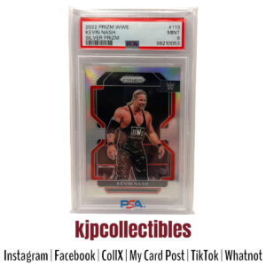 2022 Prizm Silver Kevin Nash PSA 9