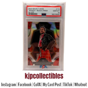 2023 Select Silver Rowdy Roddy Piper PSA 10