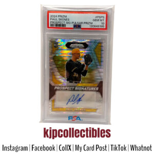 2024 Prizm Prospects Auto Paul Skenes PSA 10