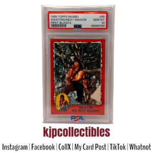 1985 Topps Rambo First Blood II PSA 10