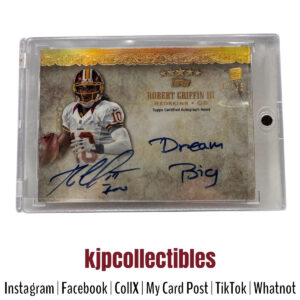 2012 Topps Certified Auto Robert Griffin III 17/25