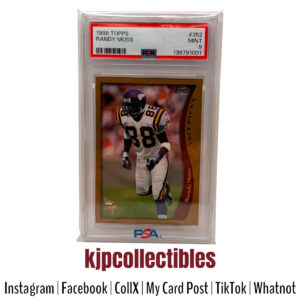 1998 Topps Randy Moss PSA 9
