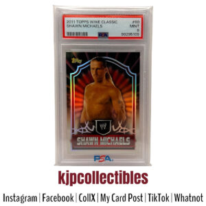 2011 Topps Classic Shawn Michaels PSA 9
