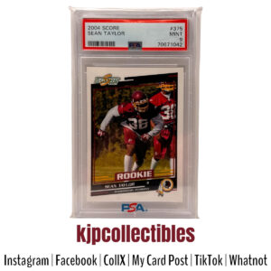 2004 Score Sean Taylor PSA 9