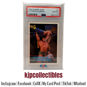 1990 Classic WWF Ultimate Warrior PSA 10