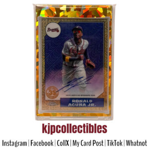 2024 Topps 35th Anniversary Ronald Acuna Jr Auto