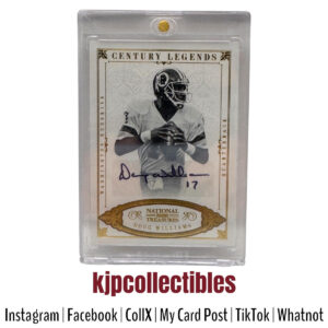 2012 National Treasures Doug Williams Auto 7/25