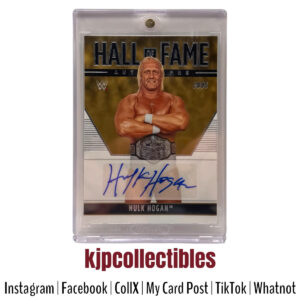 2022 Chronicles Hall of Fame Hulk Hogan Auto