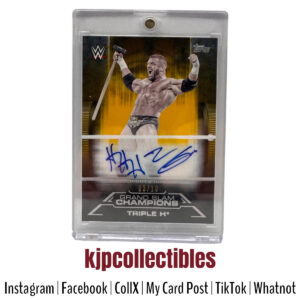 2021 Topps HHH Auto 3/10