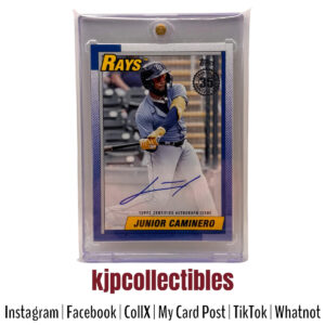 2025 Topps 35th Anniversary Junior Caminero Auto