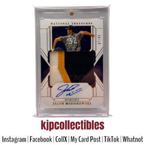 2025 National Treasures Jacob Misiorowski RPA 7/49