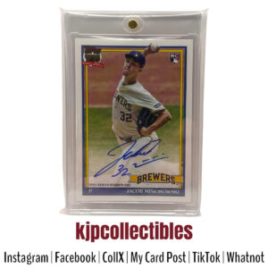 2025 Topps 75 Years Jacob Misiorowski Auto
