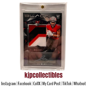 2024 Black Jalen McMillan RPA 15/150