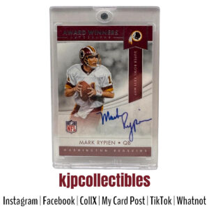 2016 Panini Award Winners Mark Rypien Auto