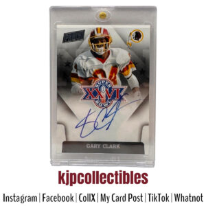 2015 Panini Super Bowl Gary Clark Auto