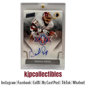 2015 Panini Super Bowl Gerald Riggs Auto