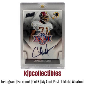 2015 Panini Super Bowl Charles Mann Auto