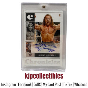 2022 Chronicles Shawn Michaels HBK Auto