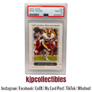 2005 Topps Sean Taylor PSA 10