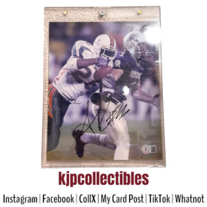 8x10 Photo Sean Taylor Auto Beckett Certified