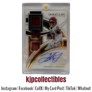 2022 Immaculate Terry McLaurin Auto 13/99
